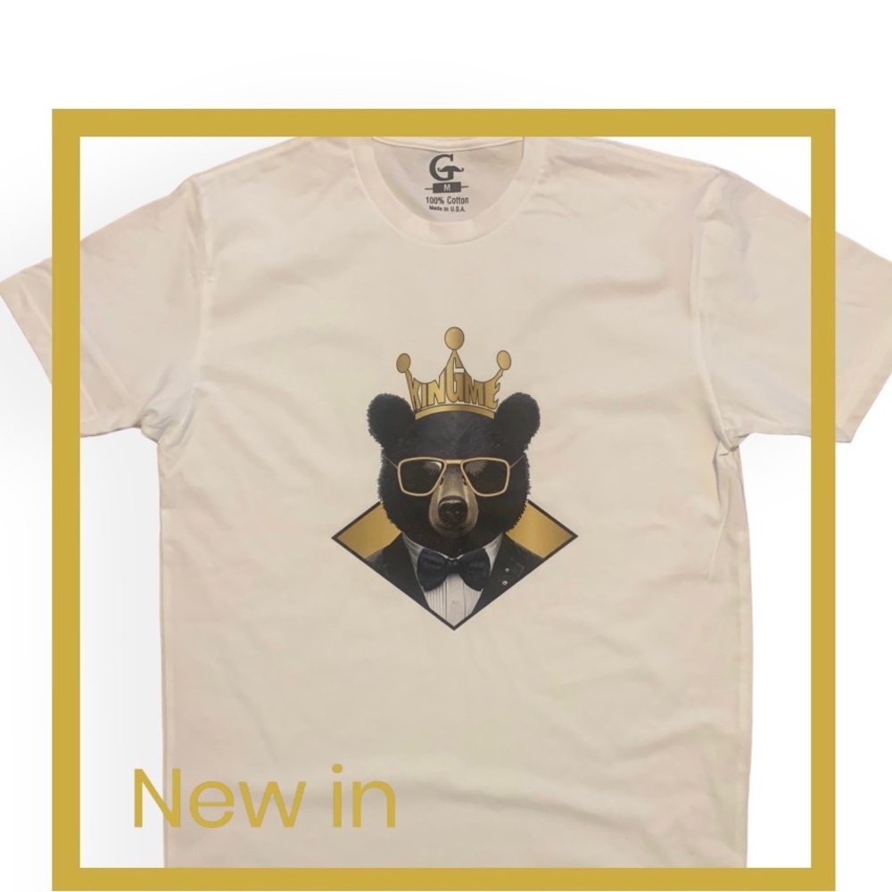 King Me - White Gentleman Apparels T-Shirt